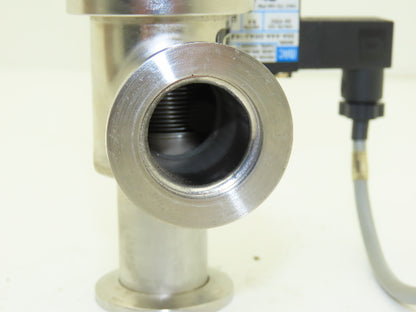 Key High Vacuum Products PSA-100-KN61907 Valve Right Angle Air Solenoid 24VDC