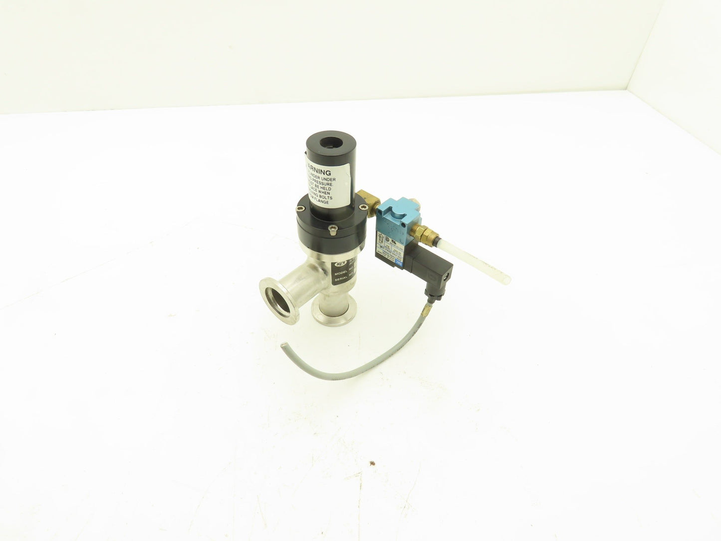 Key High Vacuum Products PSA-100-KN61907 Valve Right Angle Air Solenoid 24VDC