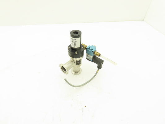 Key High Vacuum Products PSA-100-KN61907 Valve Right Angle Air Solenoid 24VDC