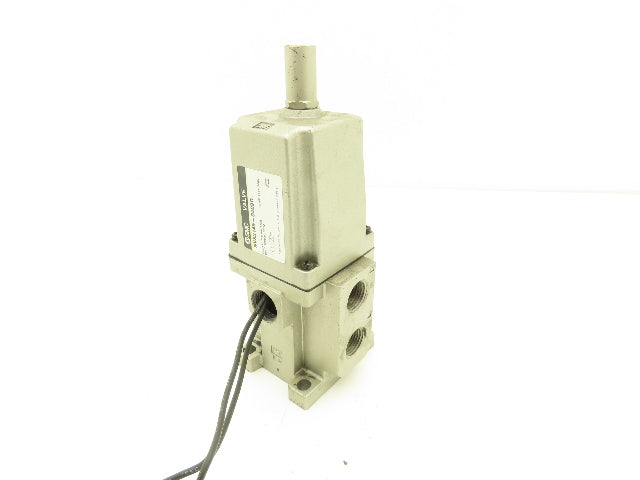 SMC NVS3145-0409D Pneumatic Air Solenoid Valve 1/2" NPT 3-Way 150 PSI 120VAC