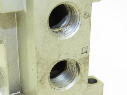 SMC NVS3145-0409D Pneumatic Air Solenoid Valve 1/2" NPT 3-Way 150 PSI 120VAC