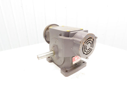 Browning 300C1-R50FE Model E Worm Gearbox 50:1 Reducer 1.6Hp 35rpm RH Output 56C