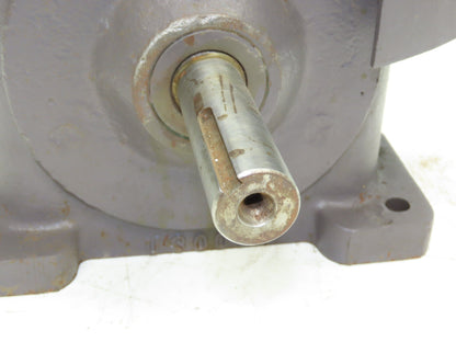 Browning 300C1-R50FE Model E Worm Gearbox 50:1 Reducer 1.6Hp 35rpm RH Output 56C