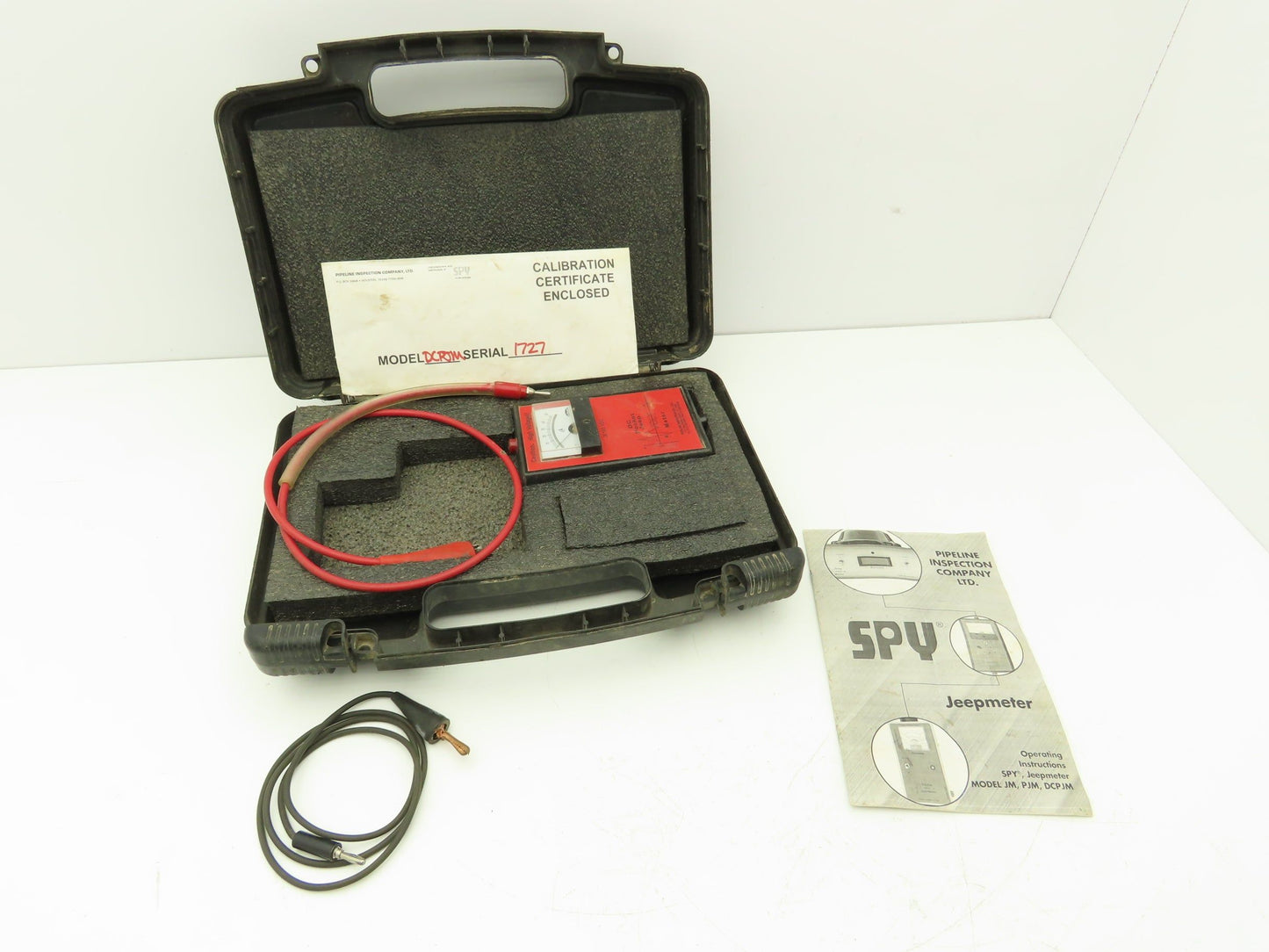 Spy Pipeline Inspection Company DC Pocket Jeepmeter X100 VDC Volt Meter