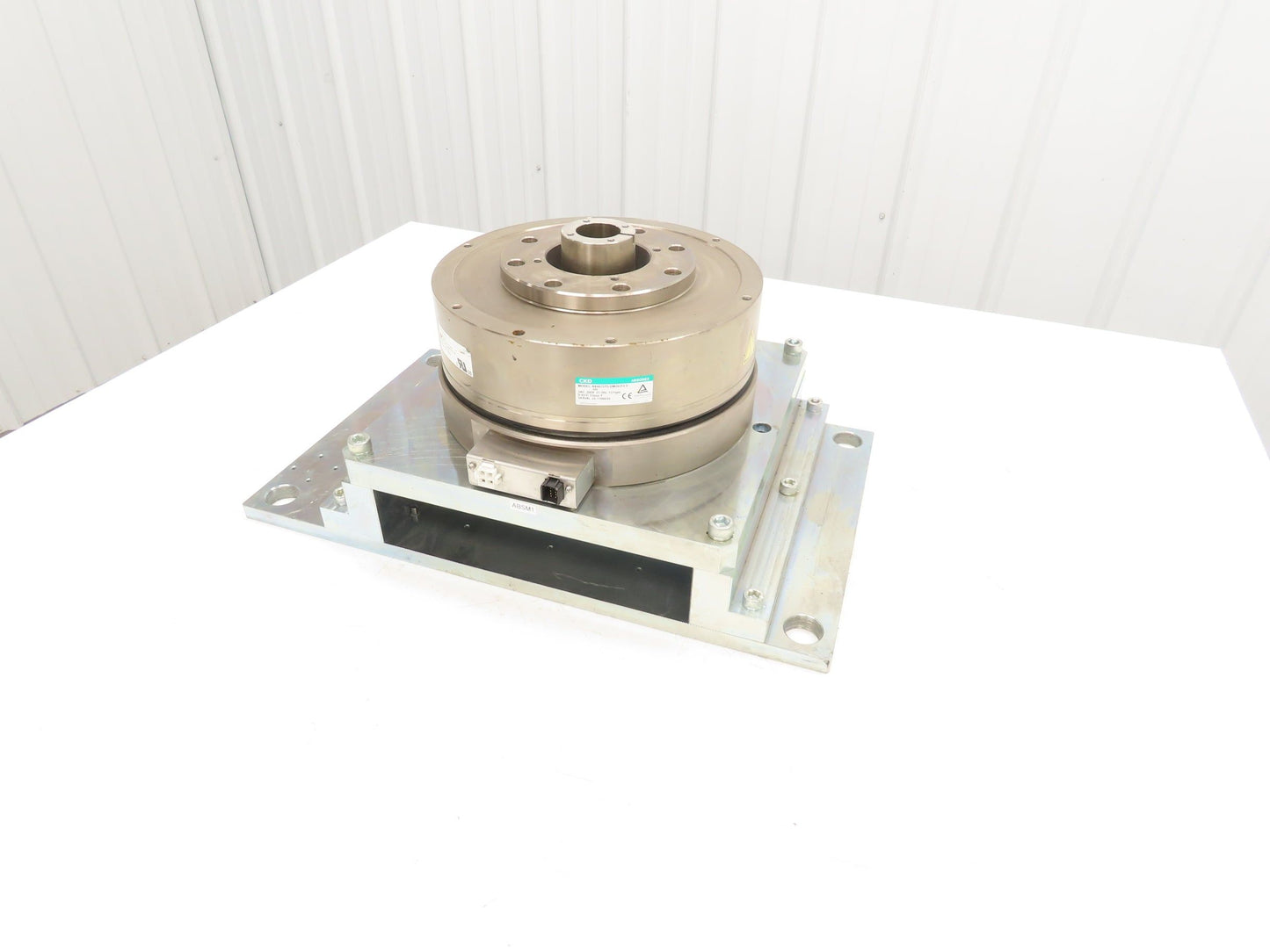 CKD Absodex AX4075TS-DM20-P3-S-U5 Rotary Indexer Actuator Drive 200V 3PH 127rpm