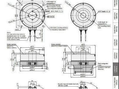CKD Absodex AX4075TS-DM20-P3-S-U5 Rotary Indexer Actuator Drive 200V 3PH 127rpm
