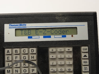Thomas & Betts WD-25P E-Z-Coder Wire Marker Printer Tested & Working