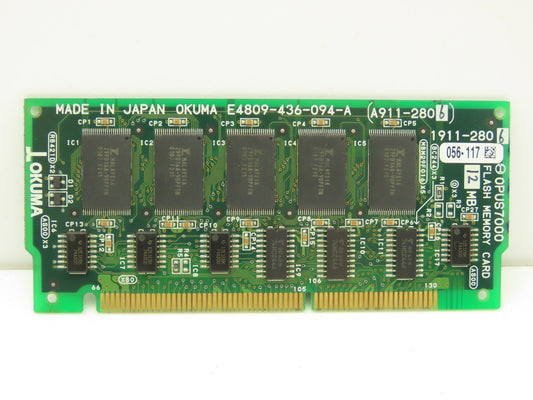 Okuma A911-2806 Opus7000 Flash Memory Card 12MB