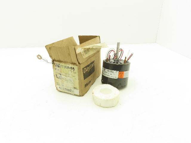Dayton 3M549A HVAC Fan Motor 1/30 hp 1000/1550 RPM 2 SPEED 115V Single Phase