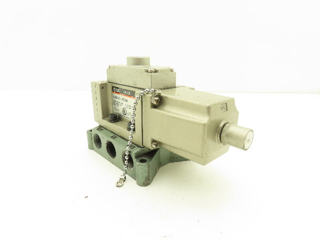 SMC NVS4134-0009D Pneumatic Air Solenoid Valve 1/2" NPT 150 psi 120VAC 115°F