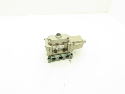 SMC NVS4134-0009D Pneumatic Air Solenoid Valve 1/2" NPT 150 psi 120VAC 115°F