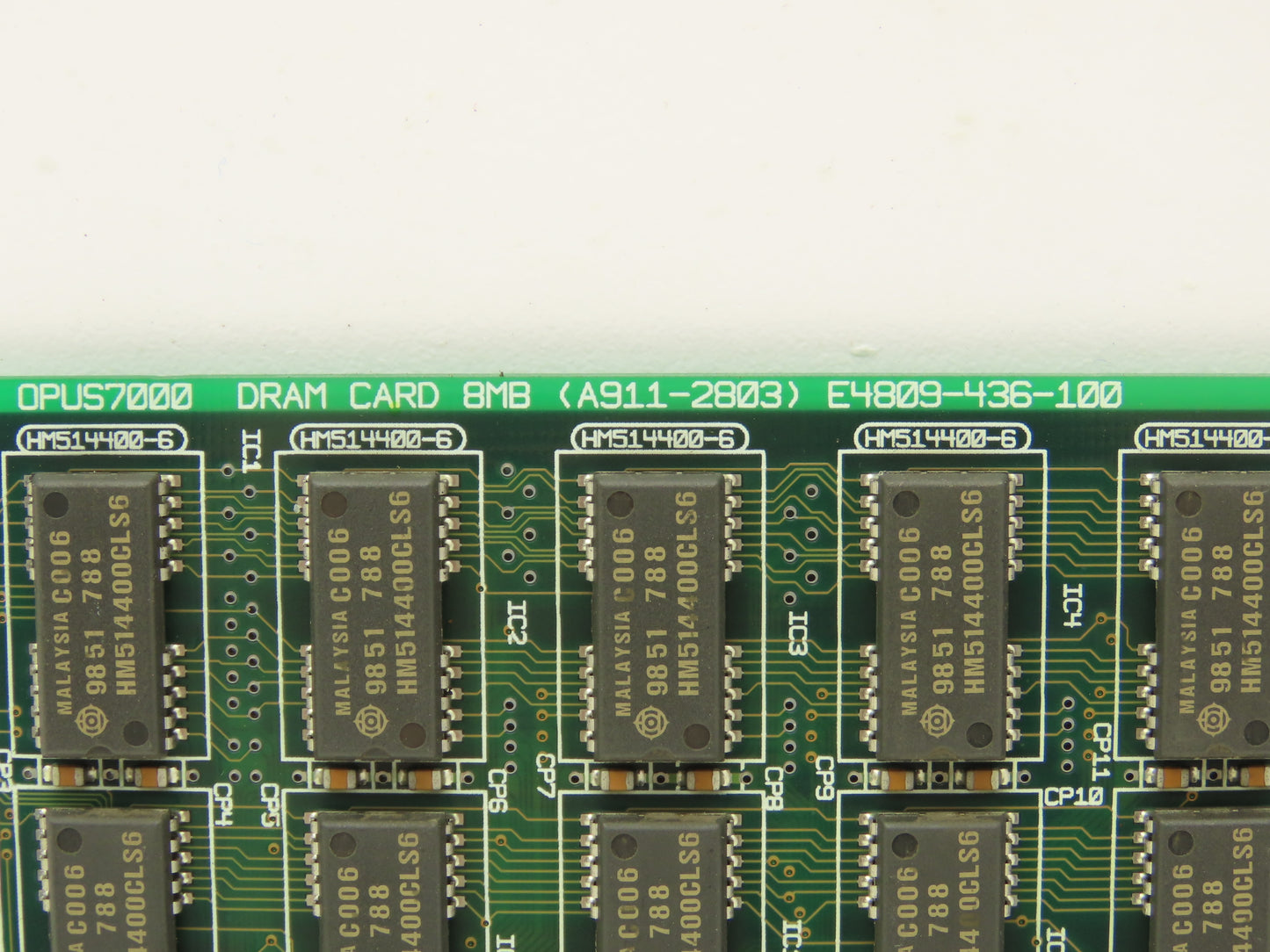 Okuma A911-2803 Opus7000 DRAM Card 8MB Circuit Board