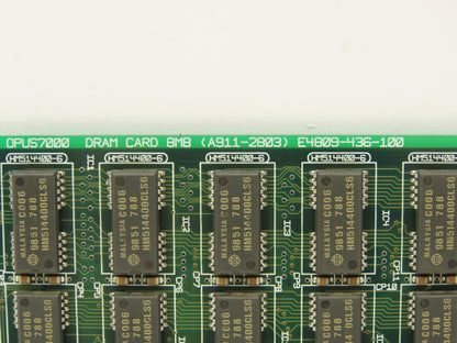 Okuma A911-2803 Opus7000 DRAM Card 8MB Circuit Board