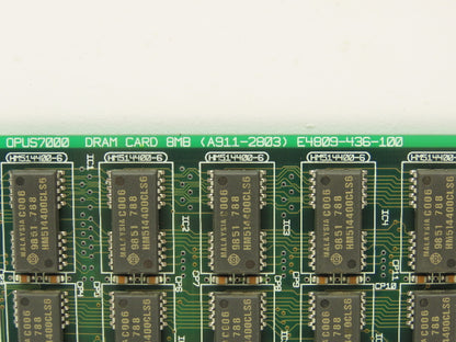 Okuma A911-2803 Opus7000 DRAM Card 8MB Circuit Board
