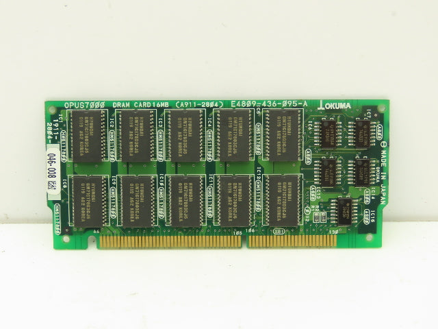 Okuma E4809-436-095-A Opus7000 DRAM Card 16MB