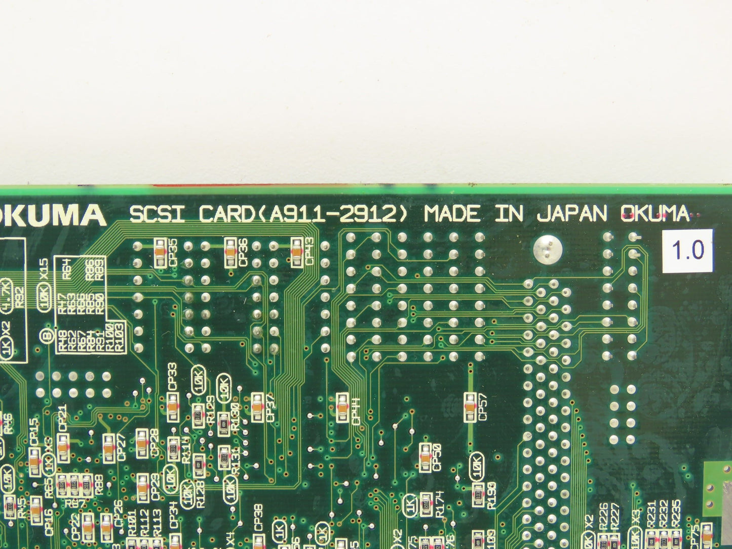 Okuma E4809-045-235-A OPUS7000 Ether Board SCSI Card PCB