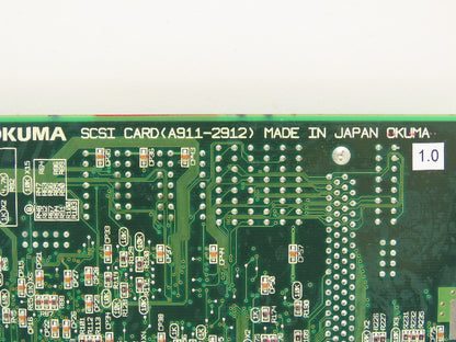 Okuma E4809-045-235-A OPUS7000 Ether Board SCSI Card PCB