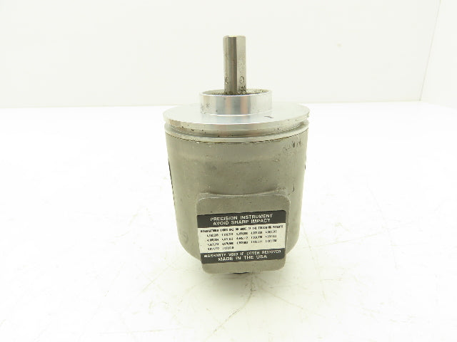 BEI H25E-SB-600-ABC-8830-LED-EM16 Rotary Incremental Encoder 3/8" Shaft 5VDC