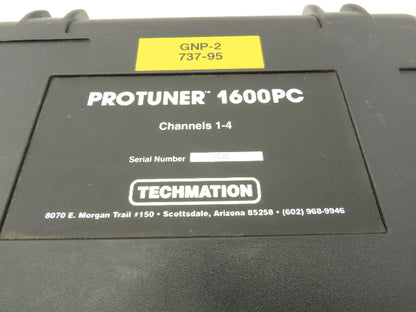 Techmation 1600PC Protuner Data Acquisition Module 1-4 Channels No Cords