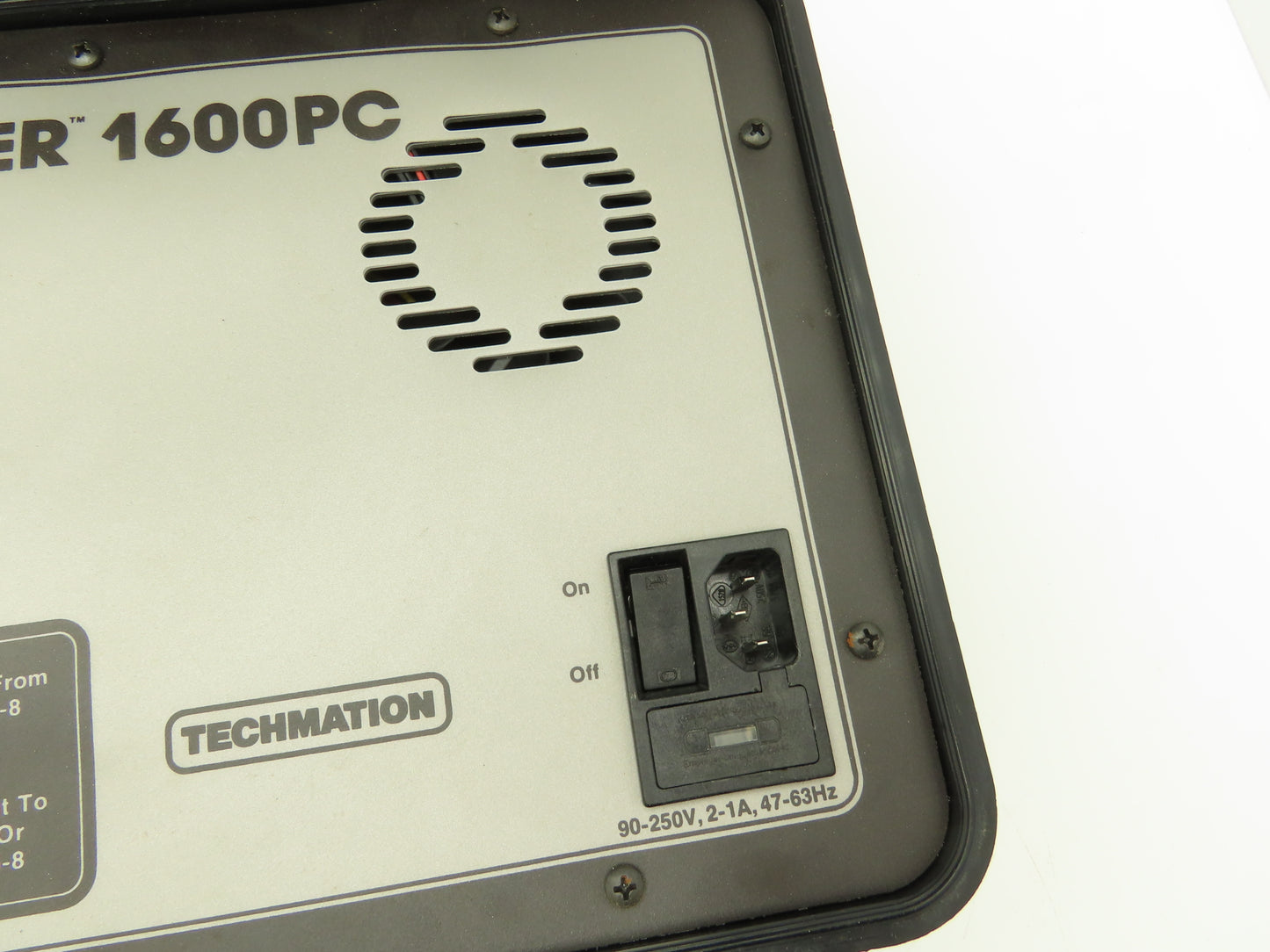 Techmation 1600PC Protuner Data Acquisition Module 1-4 Channels 1 Comm Cable