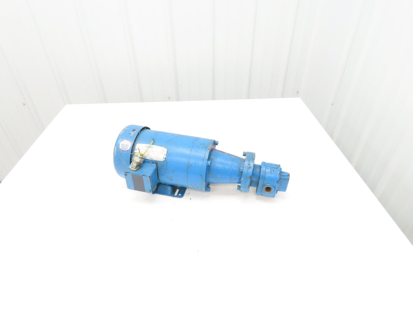 BSM Brown & Sharpe No 2-S Hydraulic Gear Pump 200psi 1Hp 1140rpm 230/460V Motor