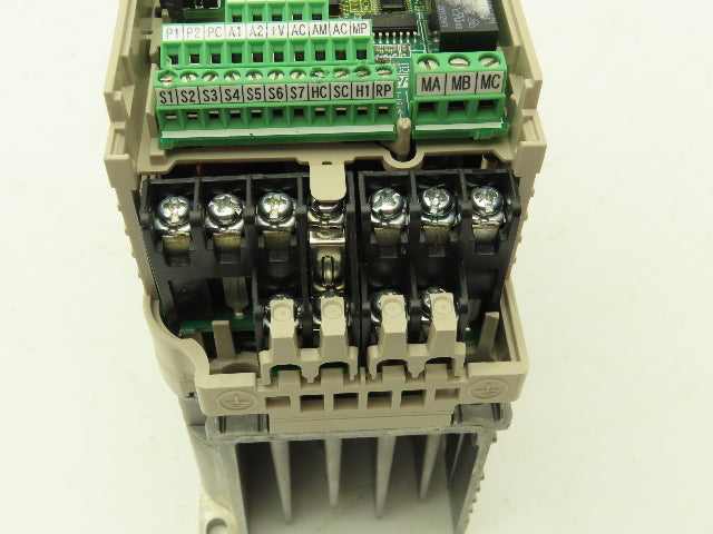 Yaskawa CIMR-VU2A0006FAA V1000 Series AC Servo Drive 240V 3Ph Rev C