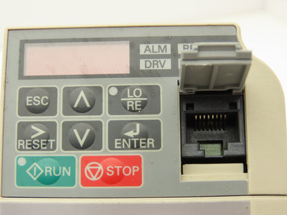 Yaskawa CIMR-VU2A0006FAA V1000 Series AC Servo Drive 240V 3Ph Rev C