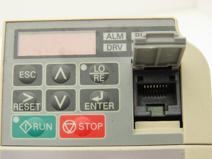 Yaskawa CIMR-VU2A0006FAA V1000 Series AC Servo Drive 240V 3Ph Rev C