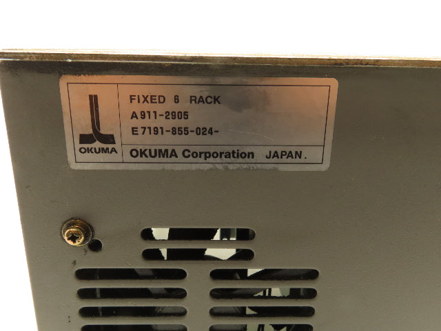 Okuma E7191-855-024 OPUS7000 Compact Fixed 6 Rack Chassis