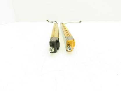 Omron F3SJ-A0320P30-L F3SJ-A0320P30-D Light Curtain Emitter/Receiver Set