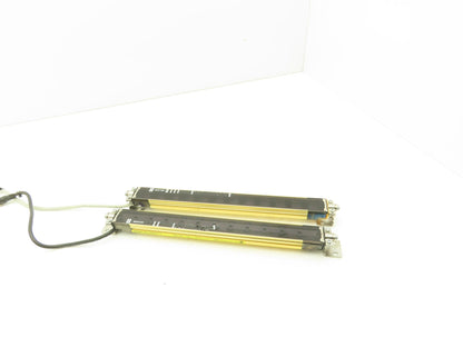 Omron F3SJ-A0320P30-L F3SJ-A0320P30-D Light Curtain Emitter Receiver Set/Bracket