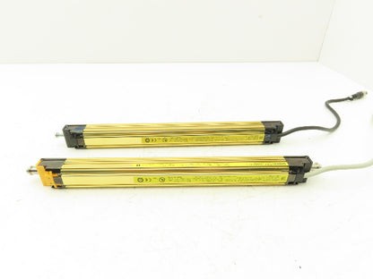 Omron F3SJ-A0320P30-L F3SJ-A0320P30-D Light Curtain Emitter Receiver Set/Bracket