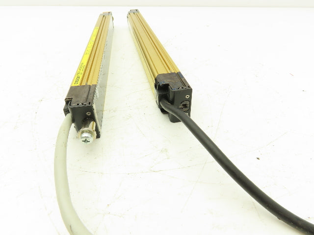 Omron F3SJ-A0320P30-L F3SJ-A0320P30-D Light Curtain Emitter Receiver Set/Bracket