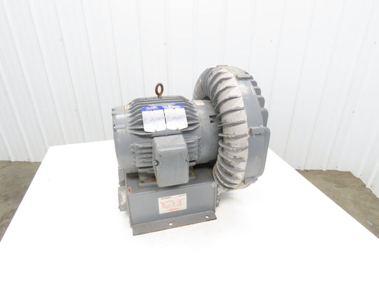 Spencer Vortex VB055B Regenerative Blower Vacuum Motor 7.5hp 230/460V 3ph 370CFM