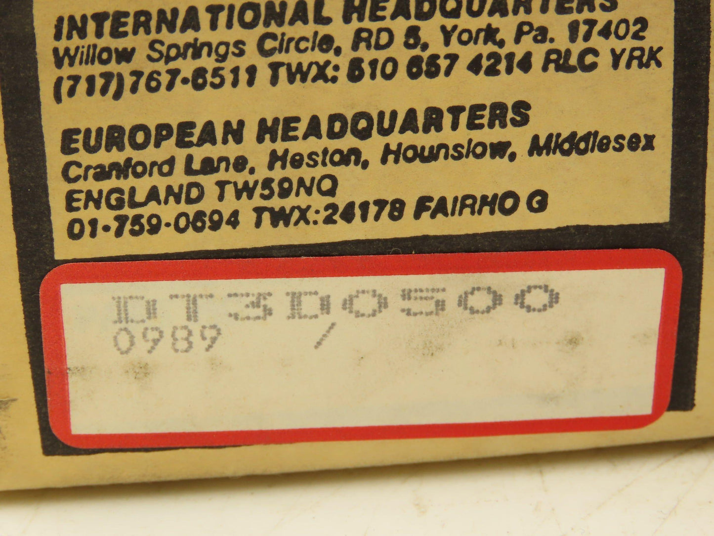 Red Lion DT3D0500 Tachometer 5-Digit 7-Segment Red LCD