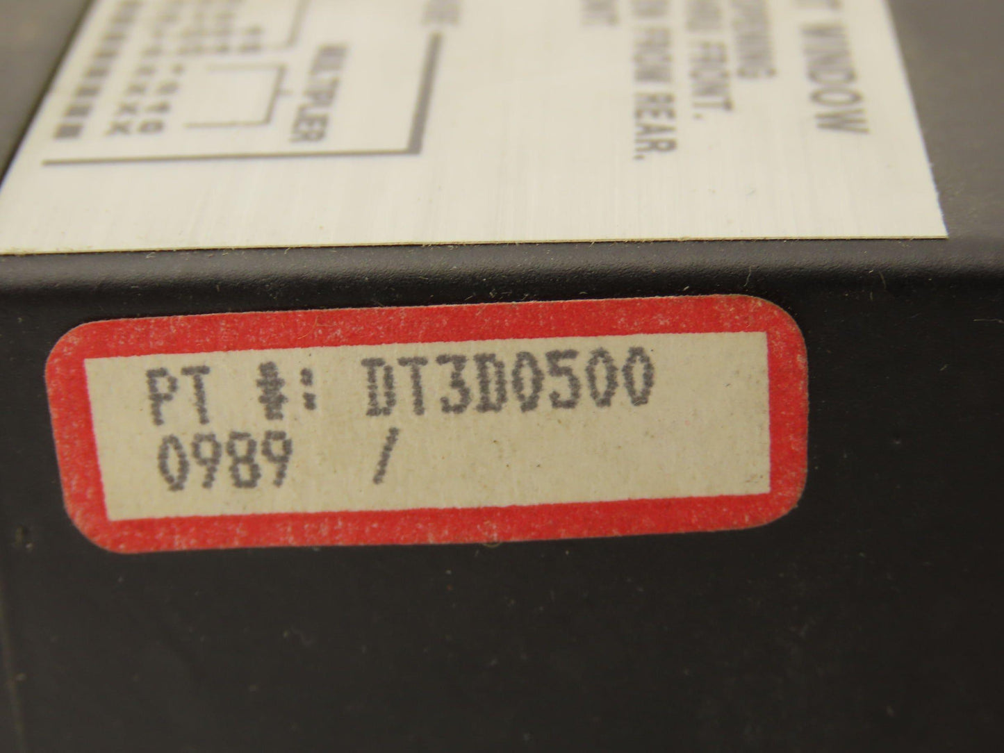 Red Lion DT3D0500 Tachometer 5-Digit 7-Segment Red LCD