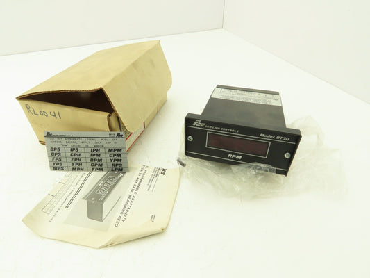 Red Lion DT3D0500 Tachometer 5-Digit 7-Segment Red LCD