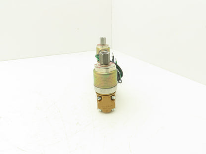 Versa VXX-4324-H-XX-10-A120 Pneumatic Solenoid Valve 4-Way 3-Pos 1/4"npt 120VAC