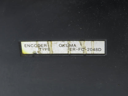 Okuma BL-MC25E-20TB AC Servo Motor 0.5kW 2000 RPM 8P 133V 3PH