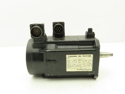 Okuma BL-MC25E-20TB AC Servo Motor 0.5kW 2000 RPM 8P 133V 3PH