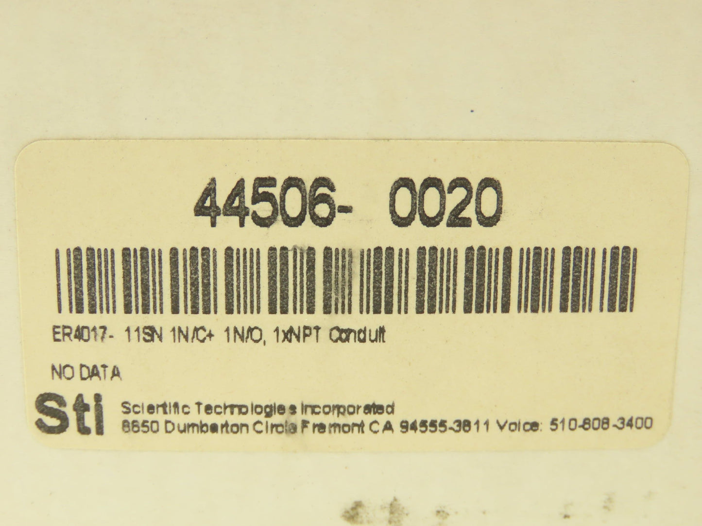 Omron STI ER4017 Emergency Cable Pull Safety Switch 500V/1A 250V/2A 100V/5A