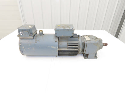 KEB G1.2B DA80G4 FI Inline Gearmotor 13.67:1 Reducer 1690/124rpm .75Kw 230/460V