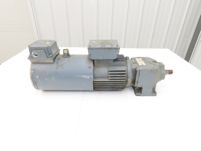 KEB G1.2B DA80G4 FI Inline Gearmotor 13.67:1 Reducer 1690/124rpm .75Kw 230/460V