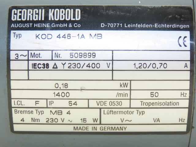 Fibro Fibrotor EM 10.0100.8.162.02.0.0.0 Rotary Index Table 100mm Dia 230/400V
