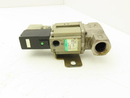 CKD CVS2-15A-10-B2HSB-3 Pneumatic Solenoid Valve 2 Way 2 Position 1/2"NPT 24VDC