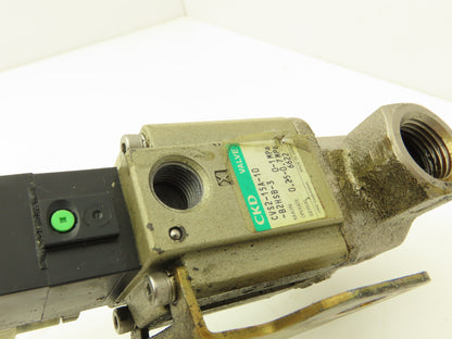CKD CVS2-15A-10-B2HSB-3 Pneumatic Solenoid Valve 2 Way 2 Position 1/2"NPT 24VDC
