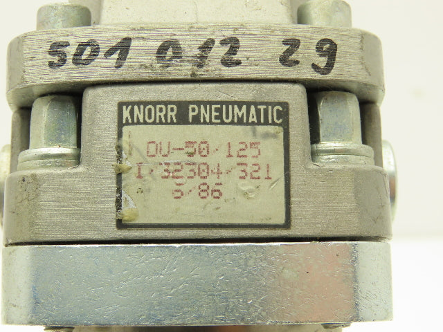 Knorr DU-50/125 Pneumatic Air Cylinder 50mm Bore 125mm Stroke Double Acting