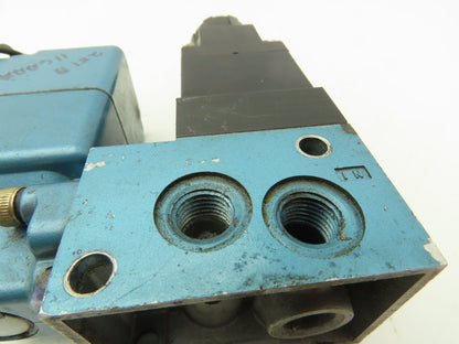 MAC 251B-111AAAA Pneumatic Air Solenoid Valve Regulator 120 psi 120VAC 24VDC 3/2