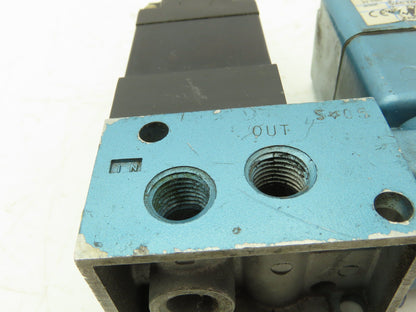 MAC 251B-111AAAA Pneumatic Air Solenoid Valve Regulator 120 psi 120VAC 24VDC 3/2