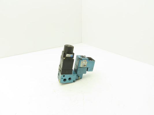 MAC 251B-111AAAA Pneumatic Air Solenoid Valve Regulator 120 psi 120VAC 24VDC 3/2